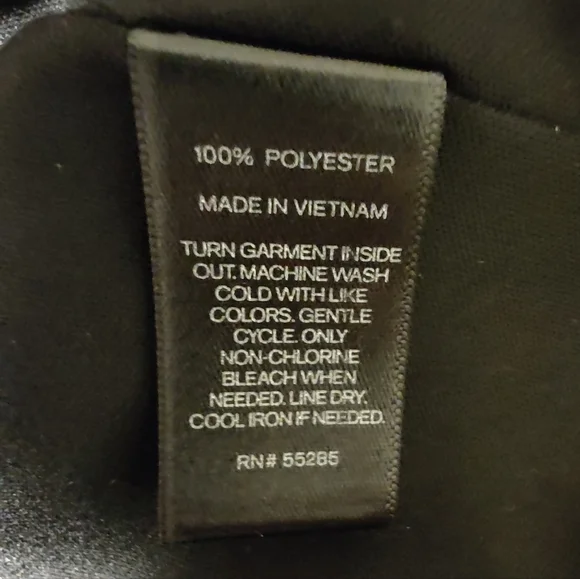 Ladies EXPRESS Black Chiffon Dress - Size XS - Excellent Condition - Picture 5 of 5